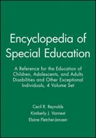 Encyclopedia of Special Education