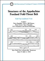 Structures of the Appalachian Foreland Fold Thrust Belt