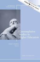 Contemplative Studies in Higher Education