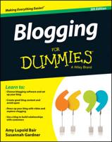 Blogging for Dummies¬