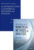 An Introduction to Numerical Methods and Analysis