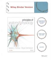 Principles of Anatomy and Physiology 14e Binder Ready Version + Wileyplus Registration Card