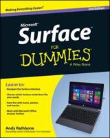 Microsoft Surface for Dummies