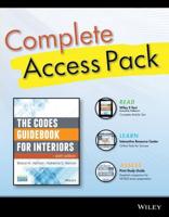 The Codes Guidebook for Interiors, 6E Complete Access Pack With Wiley E-Text, Study Guide and Interactive Resource Center Access Card