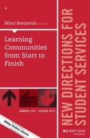 Learning Communities from Start to Finish