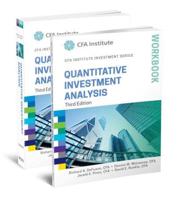 Quantitative Investment Analysis. Book and Workbook