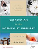 Supervision in the Hospitality Industry, Student Study Guide