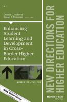 Enhancing Student Learning and Development in Cross-Border Higher Education