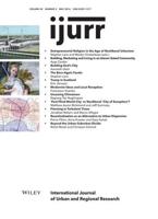 International Journal of Urban and Regional Research, Volume 40, Issue 3