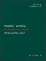 Valuation Handbook - U.S. Guide to Cost of Capital