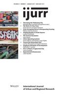 International Journal of Urban and Regional Research, Volume 41, Issue 1