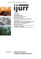 International Journal of Urban and Regional Research. Volume 41, Issue 6