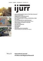 International Journal of Urban and Regional Research, Volume 41, Issue 5