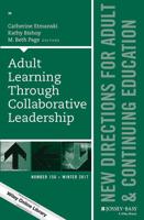 Adult Learning Through Collaborative Leadership Number 156