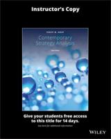 Contemporary Strategy Analysis 10E Evaluation Copy