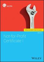 Not-for-Profit Certificate I