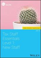 Tax Staff Essentials. Level 1 New Staff