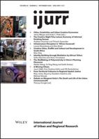 International Journal of Urban and Regional Research. Volume 44, Issue 5