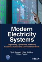 Modern Electricity Systems