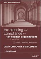 Tax Planning and Compliance for Tax-Exempt Organizations 2022 Cumulative Supplement