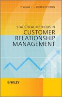Statistical Methods in Customer Relationship Management