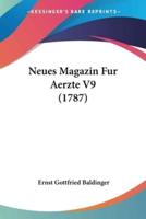Neues Magazin Fur Aerzte V9 (1787)