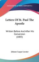 Letters Of St. Paul The Apostle