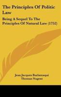 The Principles of Politic Law