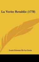 La Verite Retablie (1778)