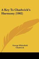 A Key To Chadwick's Harmony (1902)