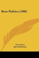 Boer Politics (1900)