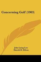 Concerning Golf (1903)
