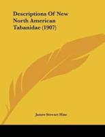 Descriptions Of New North American Tabanidae (1907)