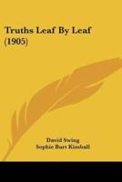 Truths Leaf by Leaf (1905)