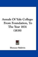 Annals of Yale College