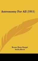 Astronomy for All (1911)