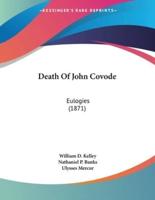 Death Of John Covode