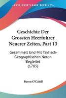 Geschichte Der Grossten Heerfuhrer Neuerer Zeiten, Part 13