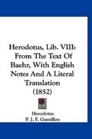 Herodotus, Lib. VIII