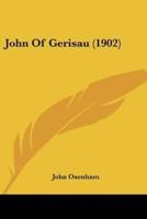 John Of Gerisau (1902)
