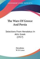 The Wars Of Greece And Persia