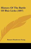 History Of The Battle Of Blue Licks (1897)