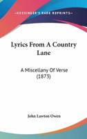 Lyrics From A Country Lane