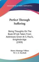 Perfect Through Suffering