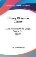 History Of Solano County