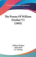 The Poems Of William Dunbar V1 (1893)