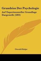 Grundriss Der Psychologie