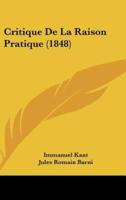 Critique De La Raison Pratique (1848)