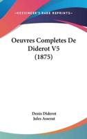 Oeuvres Completes De Diderot V5 (1875)