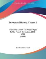 European History, Course 2